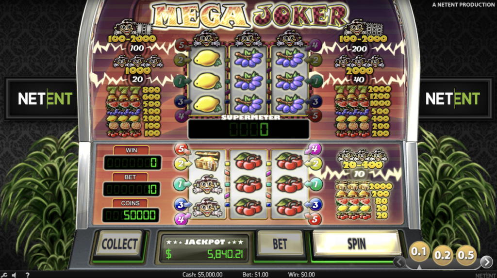 slot machines with highest payout percentages
